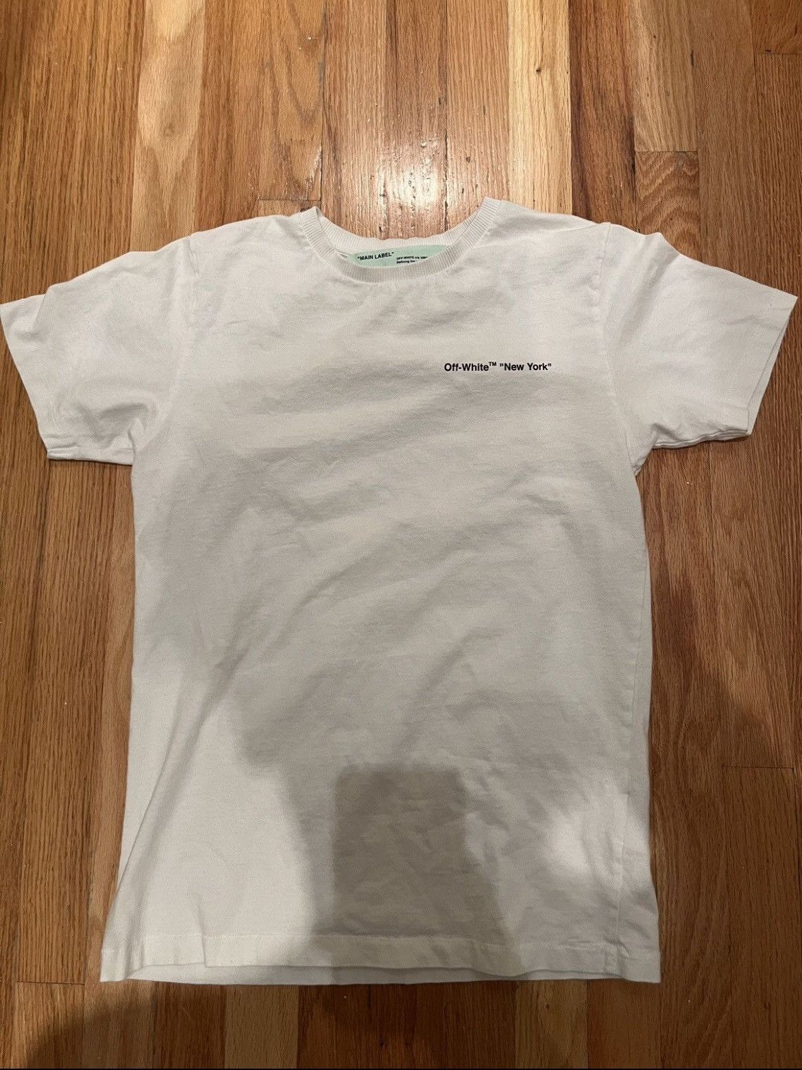 Off-White Off White NYC Exclusive Tee Size US XS / EU 42 / 0 - 1 Thumbnail