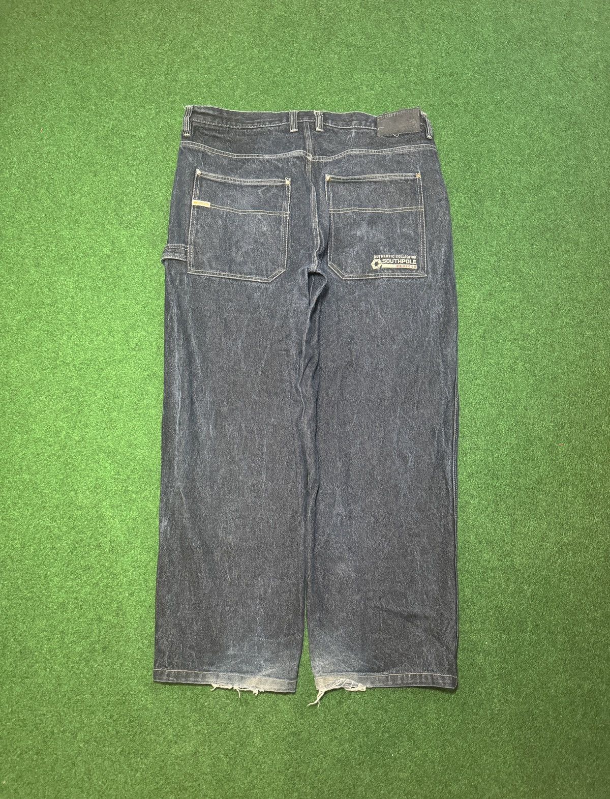 Southpole Vintage SouthPole Carpenter Jeans Dark Wash Y2k Skater Baggy Size US 42 / EU 58 - 1 Thumbnail
