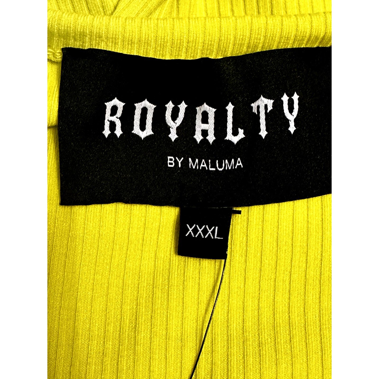 Other Royalty By Maluma Bodysuit Ribbed Yellow Women's XXXL NWT Size 3XL / US 20-22 - 9 Thumbnail