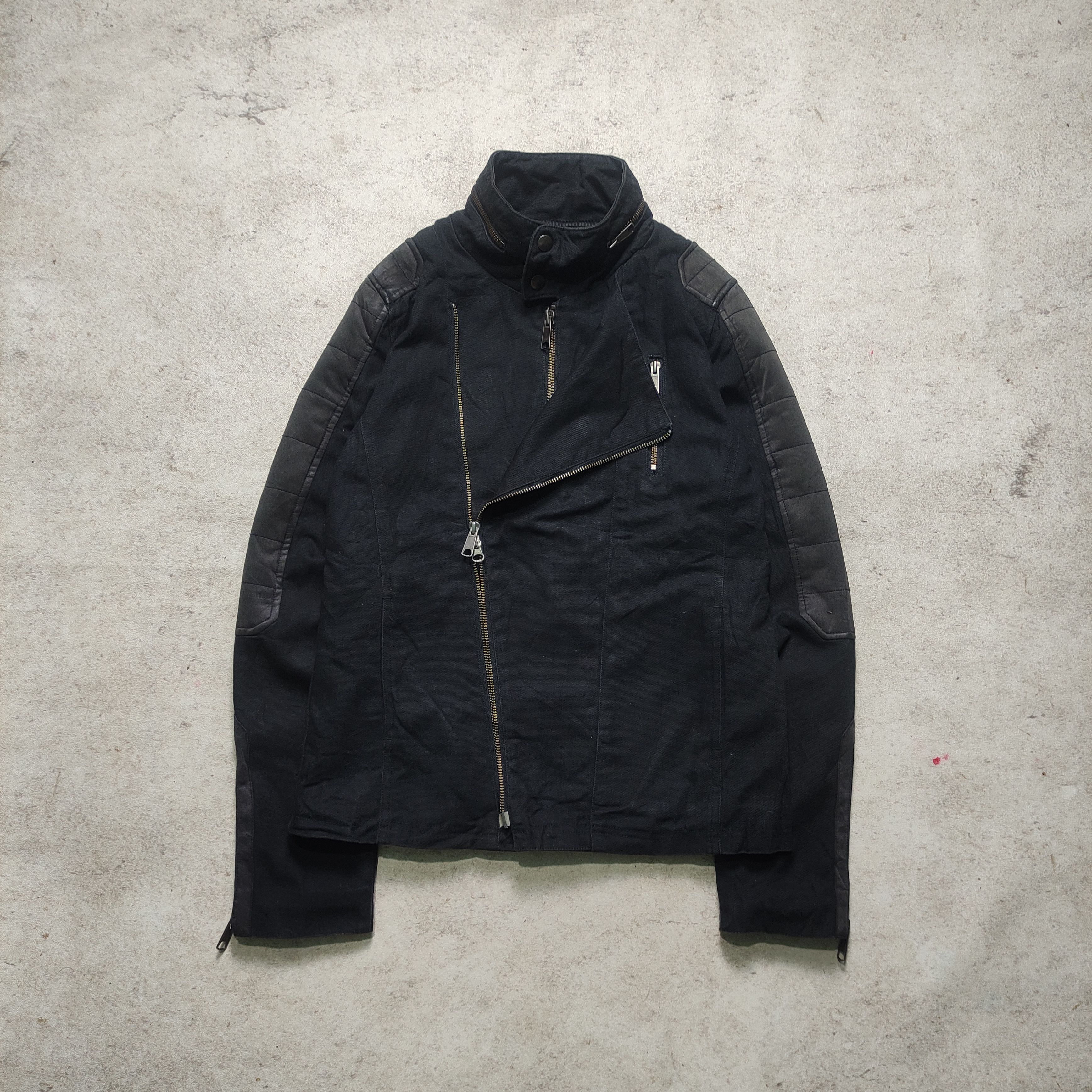 14th Addiction Vanquish Bikers Jacket - Japanese Brand 2000s Size US S / EU 44-46 / 1 - 1 Thumbnail
