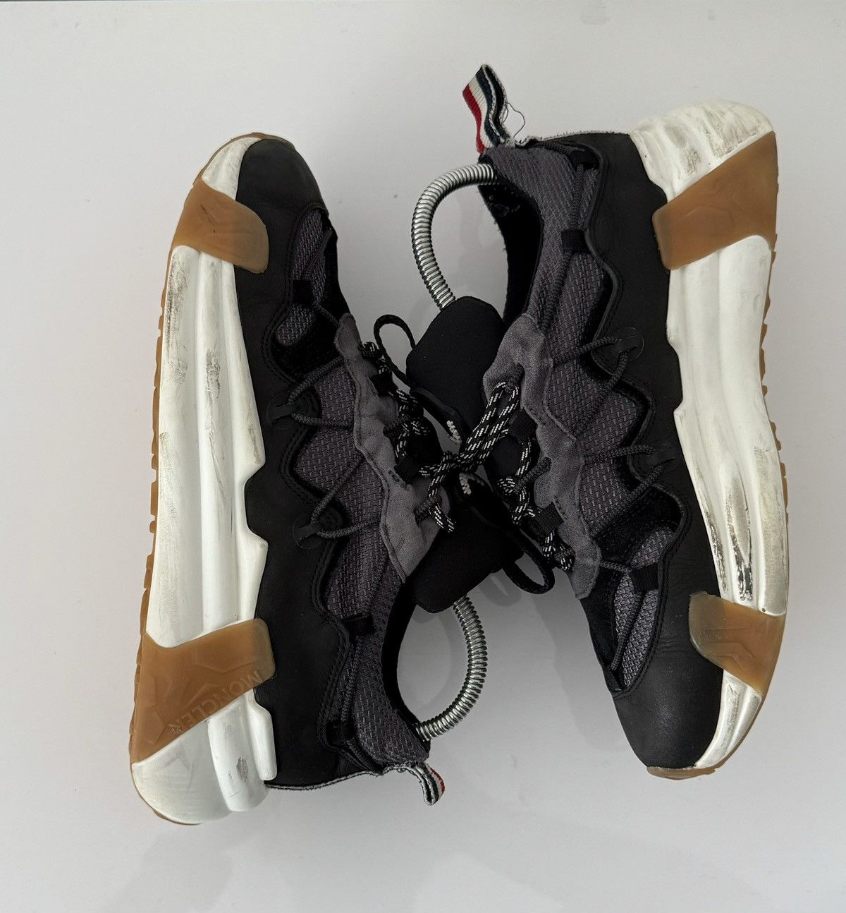 Moncler Moncler Y2K Compassor Trainer Hype Running Sneakers Size US 6.5 / IT 36.5 - 5 Thumbnail