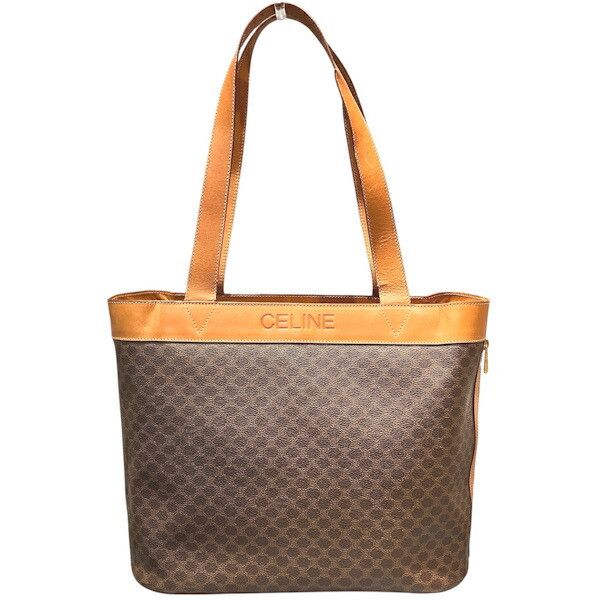 Celine Celine Celine Macadam Leather PVC Tote Bag Leather Tote Bag DUTY FREE for USA Size ONE SIZE - 1 Thumbnail