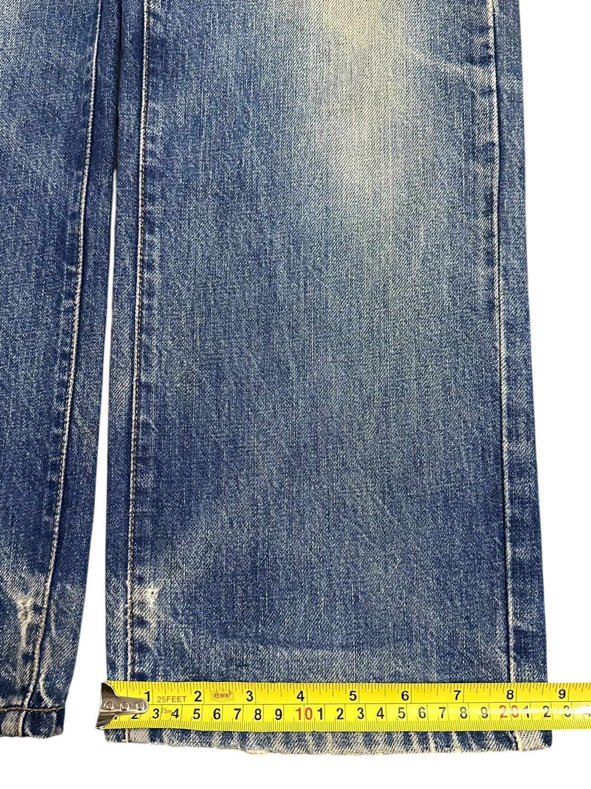 Big John Vintage Big John Classic Mud Wash Style Distress Baggy Jeans Size US 33 - 18 Thumbnail