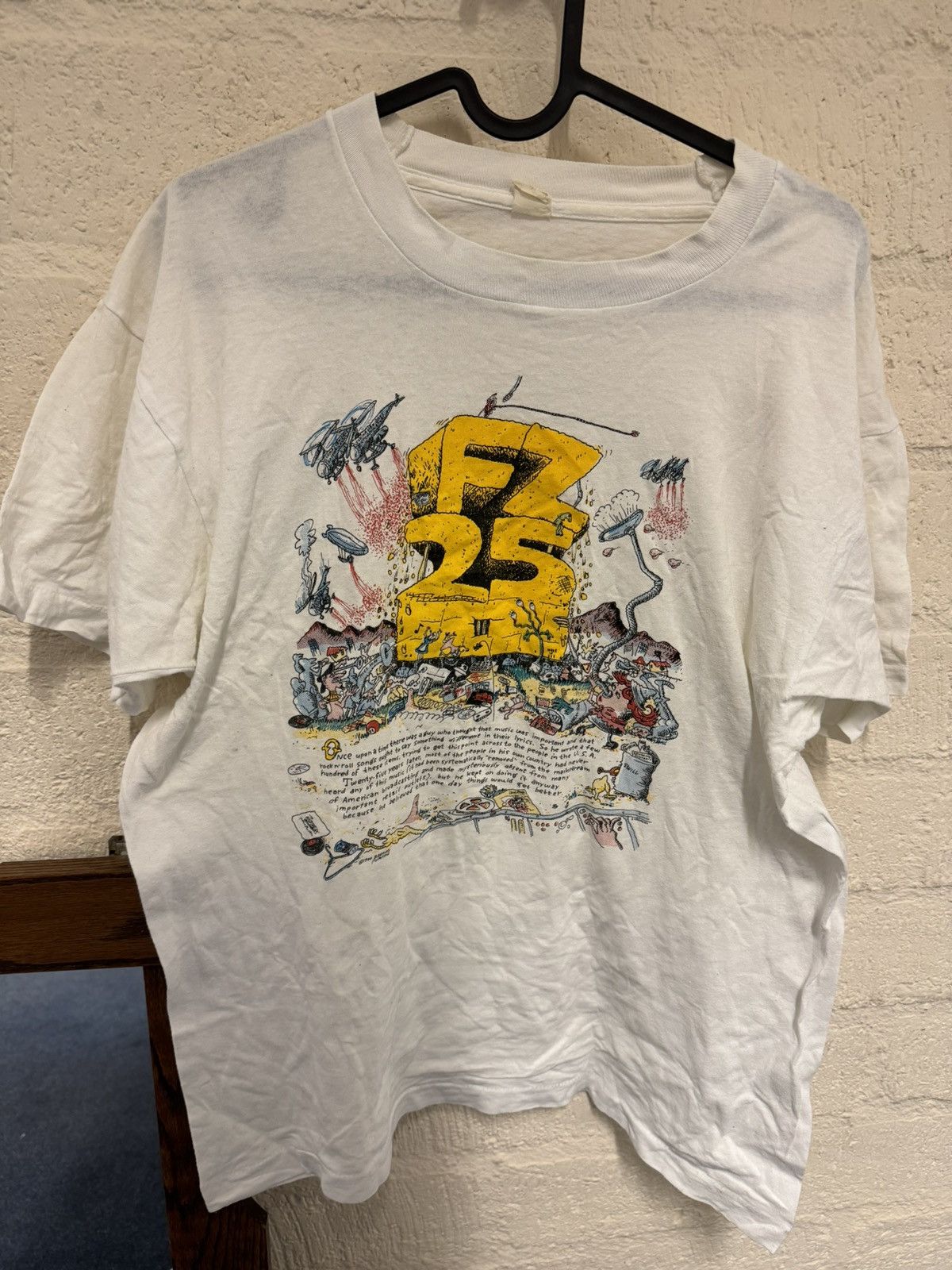Barking Pumpkin Records Vintage 80s T Shirt Frank Zappa