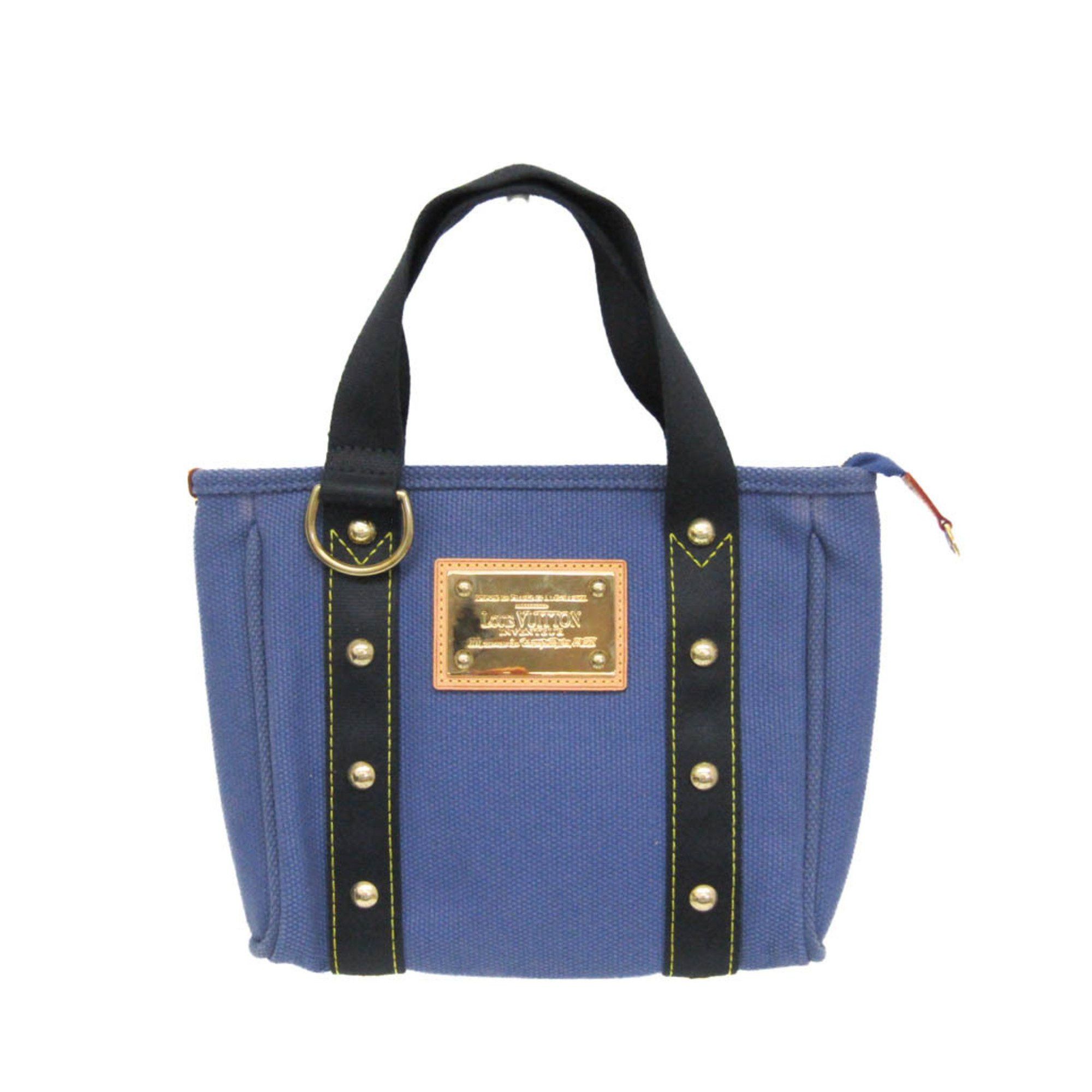 Louis Vuitton Antigua Cabas Pm M40090 Women's Tote Bag Blue