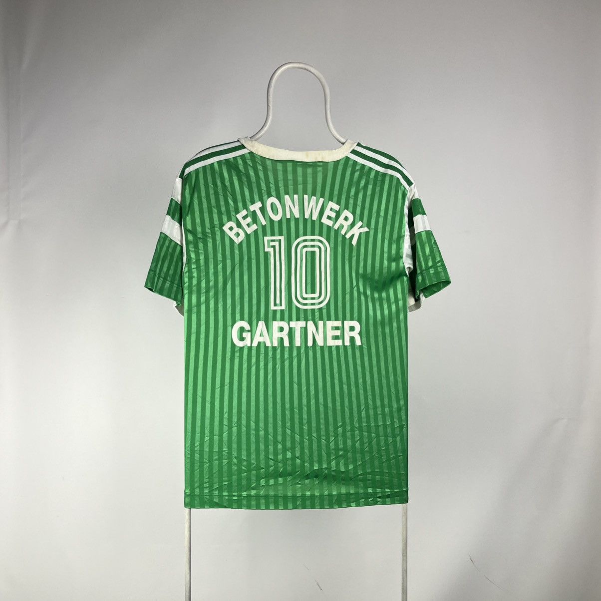 Adidas Vintage Adidas Jersey 80-x football away shirt size Medium Size US M / EU 48-50 / 2 - 2 Thumbnail
