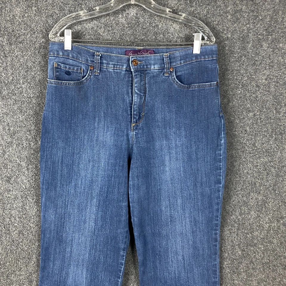 Gloria Vanderbilt Gloria Vanderbilt Amanda Jeans Women's Size 12 Stretch Denim Size 34" / US 12 / IT 48 - 2 Thumbnail