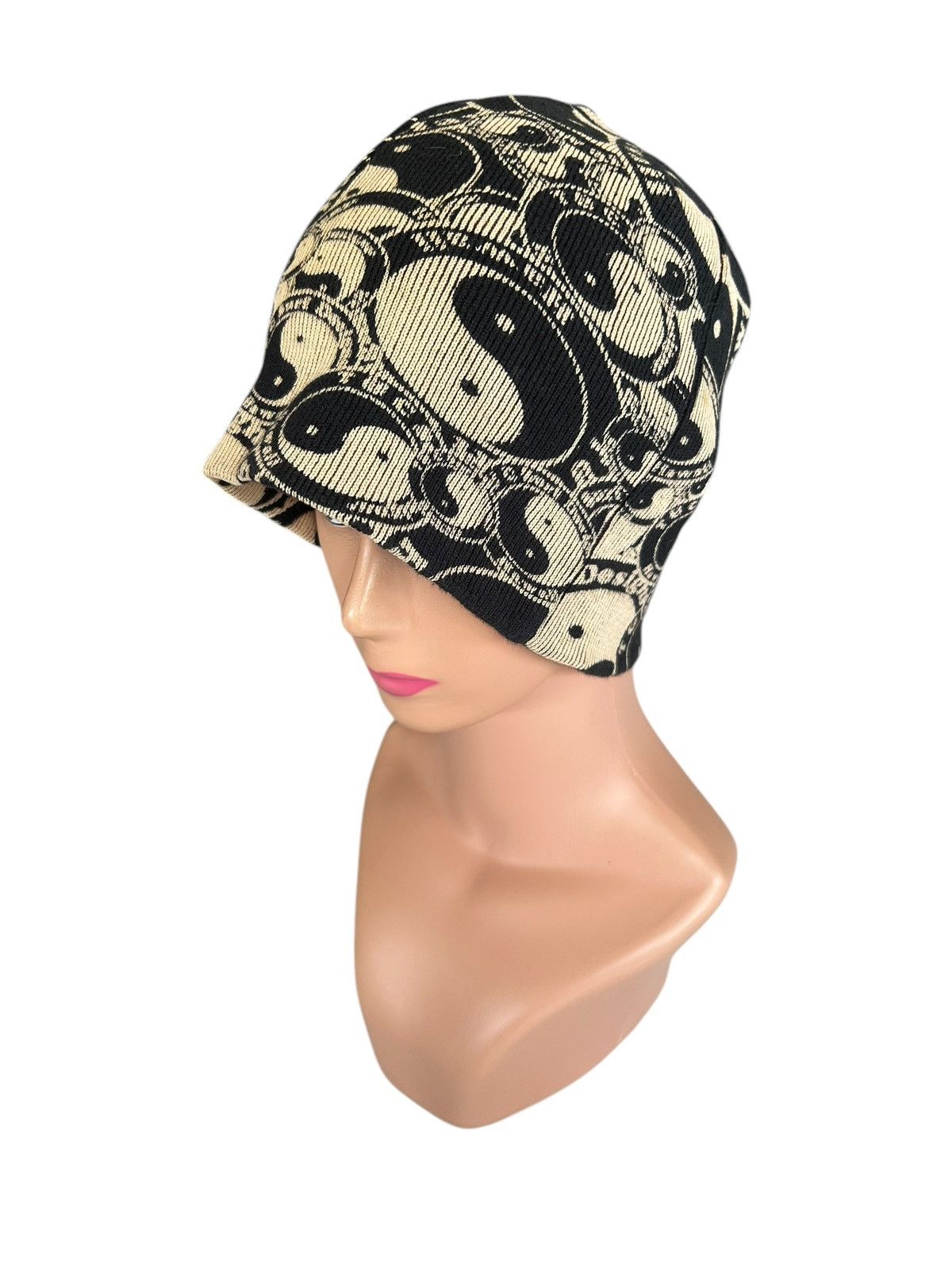 Japanese Brand × Kapital × Vintage T&C Sunfaded Design Vintage Full Print Beanie Hats Rare Size ONE SIZE - 3 Thumbnail