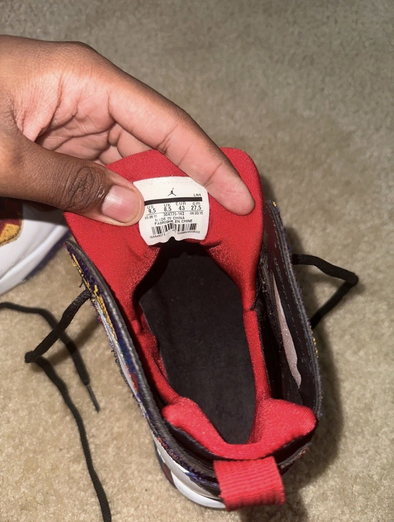 Jordan Brand Jordan 7 Retro Nothing But Net Size US 9.5 / EU 42-43 - 5 Thumbnail
