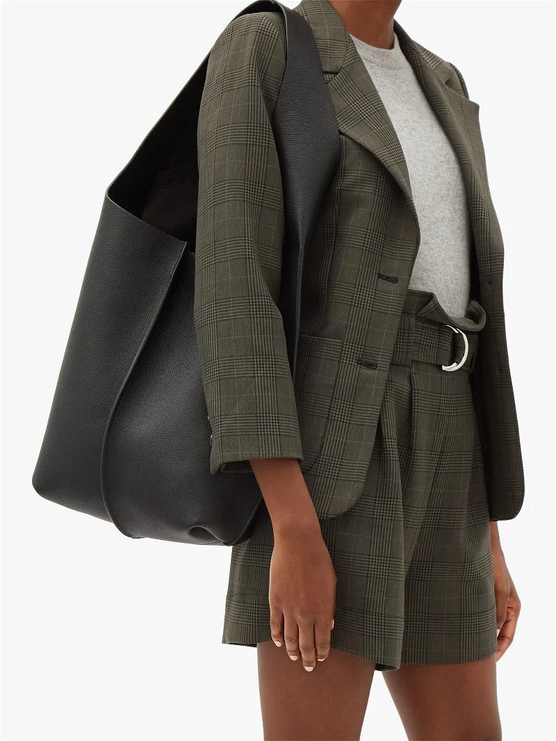 image of Acne Studios Adrienne Bucket Bag in Black, Women's