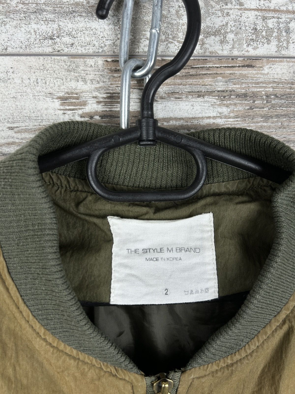 Japanese Brand × Vintage Mens Vintage The Style M Brand Bombers m65 jacket y2k rare Size US XL / EU 56 / 4 - 4 Thumbnail