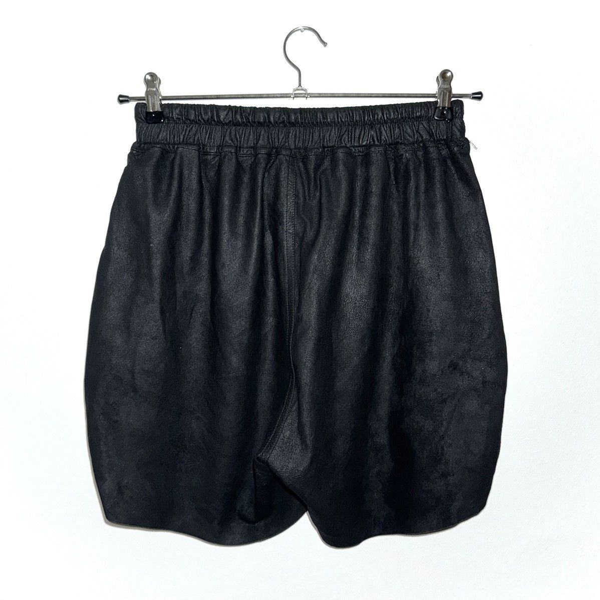 Rick Owens Rick Owens SS23 "Edfu" leather pentaboxer shorts Size US 28 / EU 44 - 2 Thumbnail