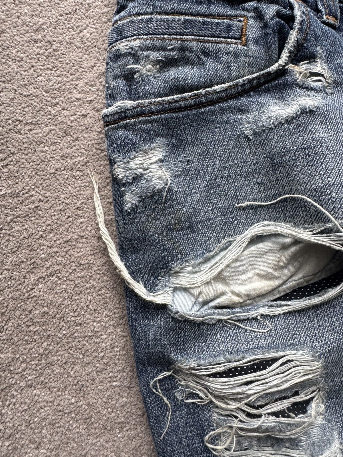 Dolce & Gabbana Dolce & Gabbana Ripped Jeans US30 Size US 30 / EU 46 - 3 Thumbnail