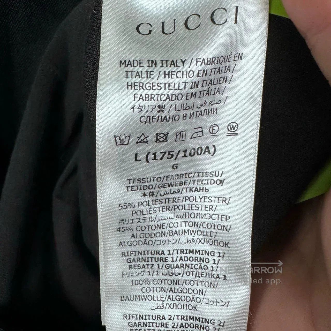Gucci gucci reflective school jacket size large. Size US L / EU 52-54 / 3 - 5 Thumbnail