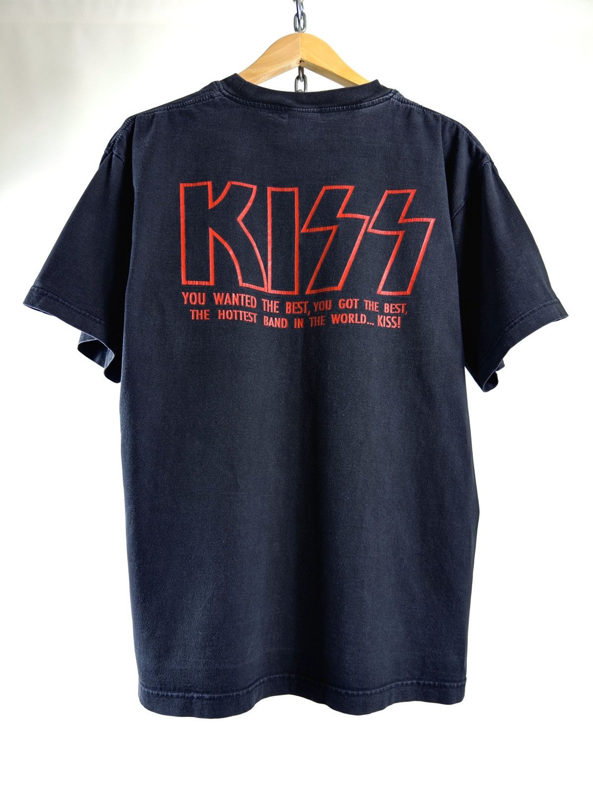 Band Tees 00s Vintage Kiss Faded Rock Band Tee T-Shirt Size US XL / EU 56 / 4 - 2 Thumbnail