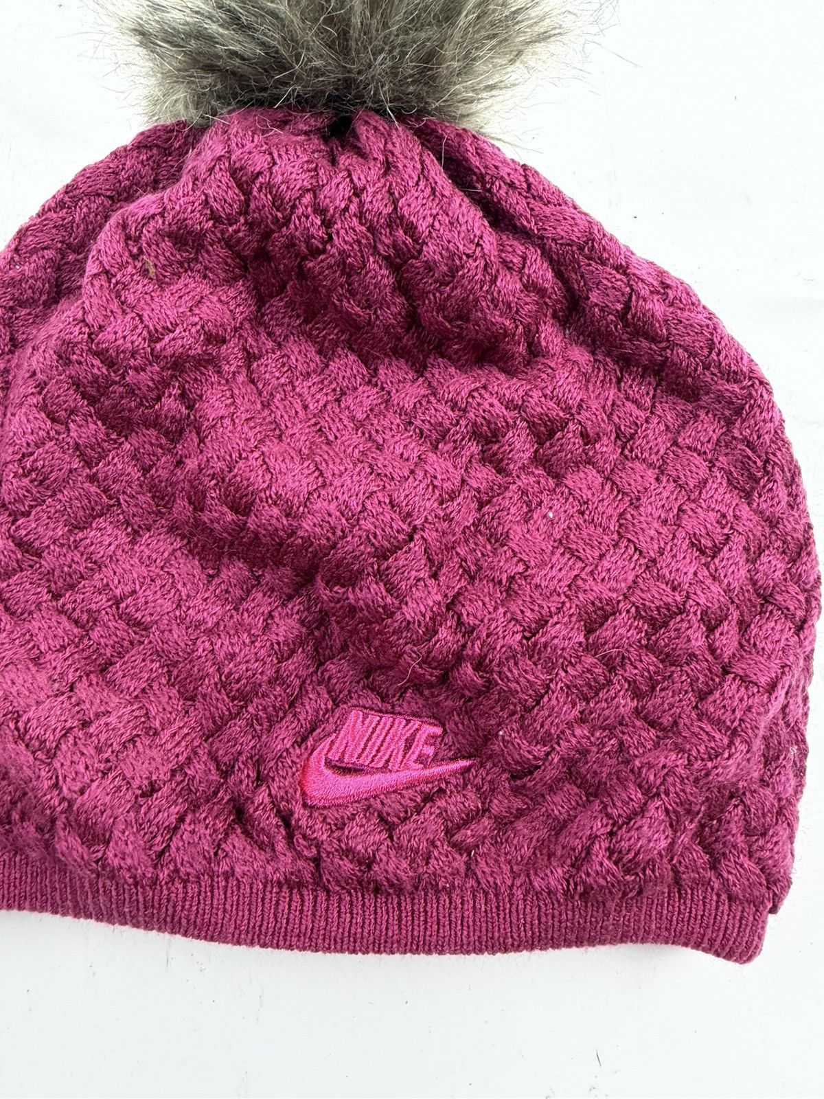 Nike rare design nike beanie hat tc43 Size ONE SIZE - 6 Thumbnail