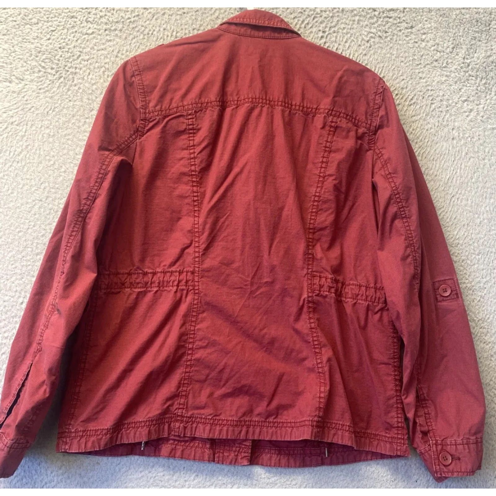 Eddie Bauer Eddie Bauer Jacket Womens Large Red Outdoors Cabincore / 105-22 Size L / US 10 / IT 46 - 8 Thumbnail