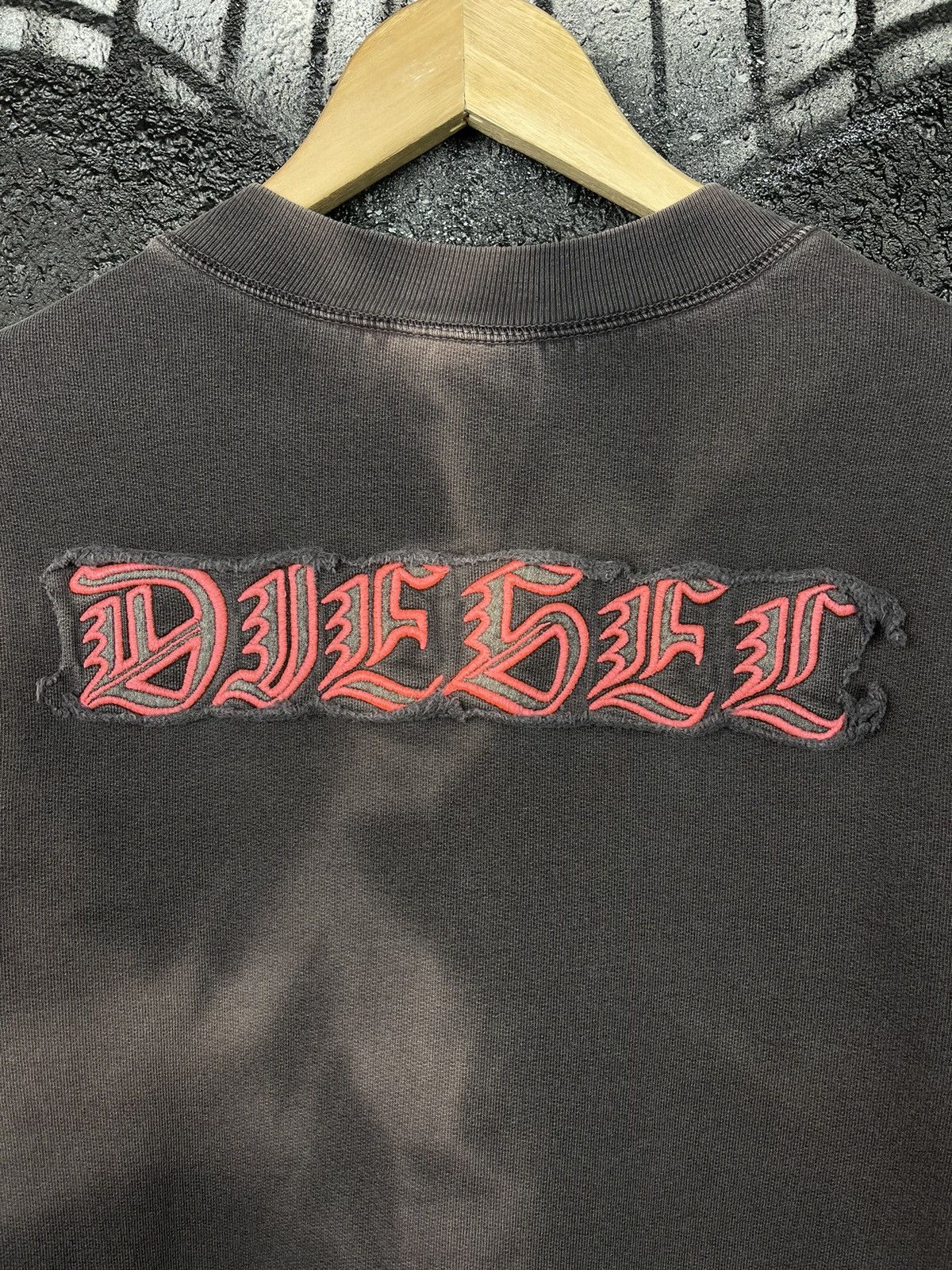 Diesel Y2K Diesel Avant Garde Sweatshirt Woman’s Size M Size M / US 6-8 / IT 42-44 - 8 Thumbnail