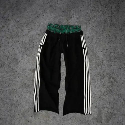 Other Black Double Waist Boxer Baggy Sweatpants Size US 30 / EU 46 - 6 Thumbnail