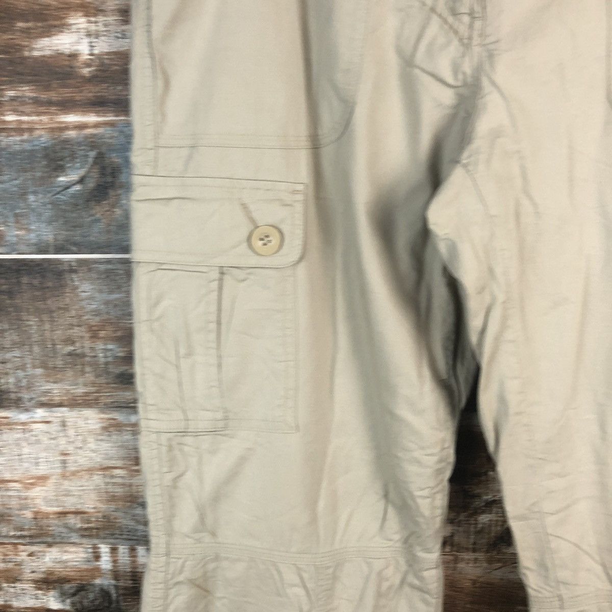 Japanese Brand DL Japanese Brand Gray Cargo Multipocket Pants #C662 Size US 27 - 9 Thumbnail
