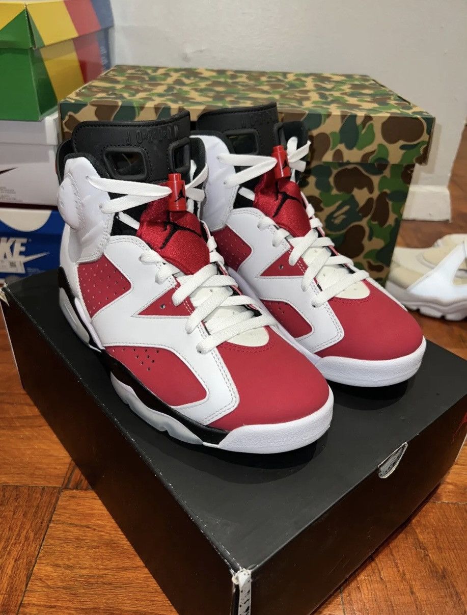 Jordan Brand JORDAN 6 CARMINE 2021 Size US 7 / EU 40 - 2 Thumbnail