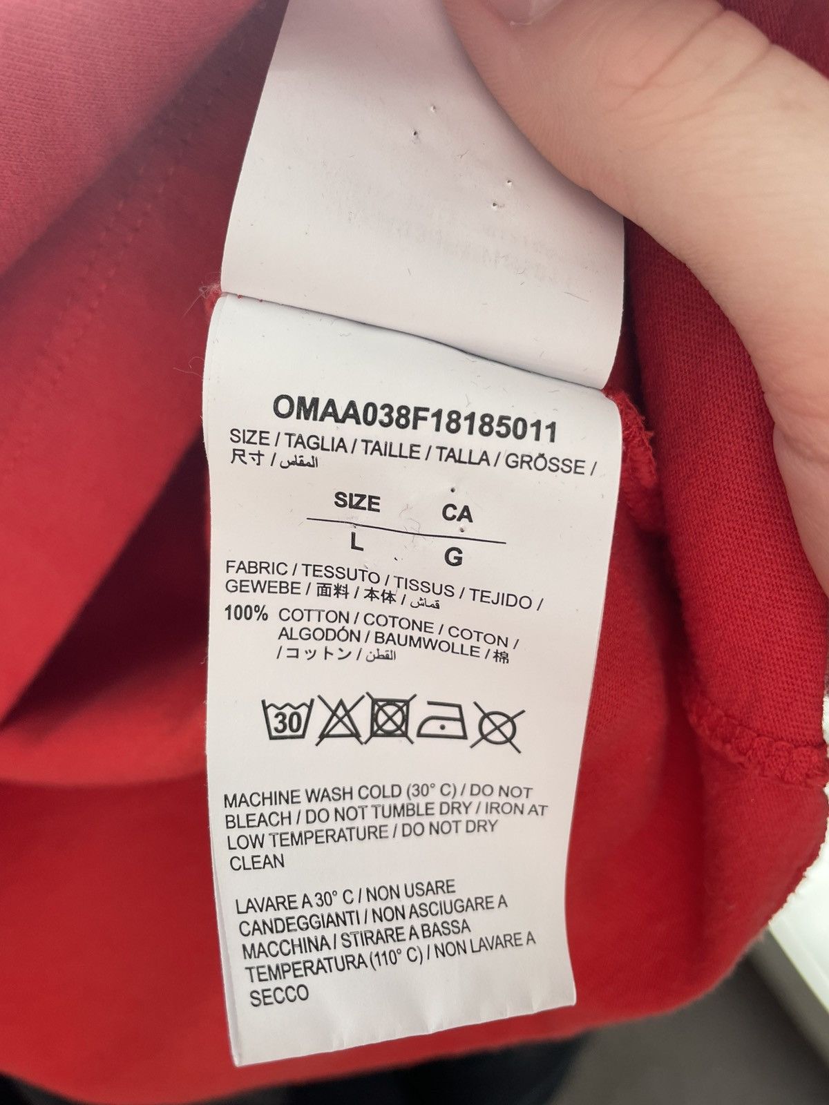Off-White × Virgil Abloh Off White 2019 “Business Casual” tee Size US XL / EU 56 / 4 - 5 Thumbnail