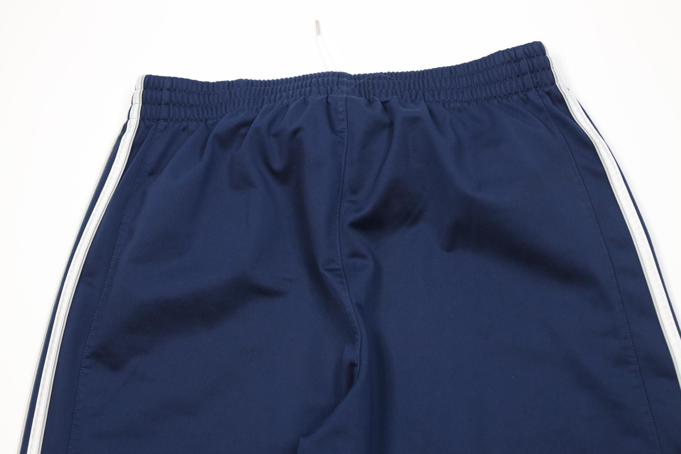 Adidas Vintage Y2K Adidas Striped Wide Leg Sweatpants Pants Blue Size US 38 / EU 54 - 9 Thumbnail