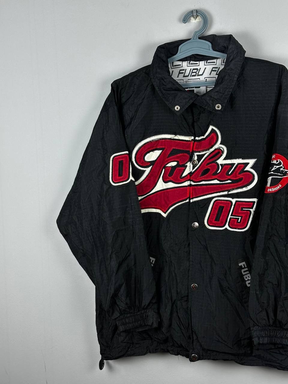 Fubu Vintage Fubu Bomber Jacket Varsity 05 Hip Hop 2000s Size US XL / EU 56 / 4 - 2 Thumbnail