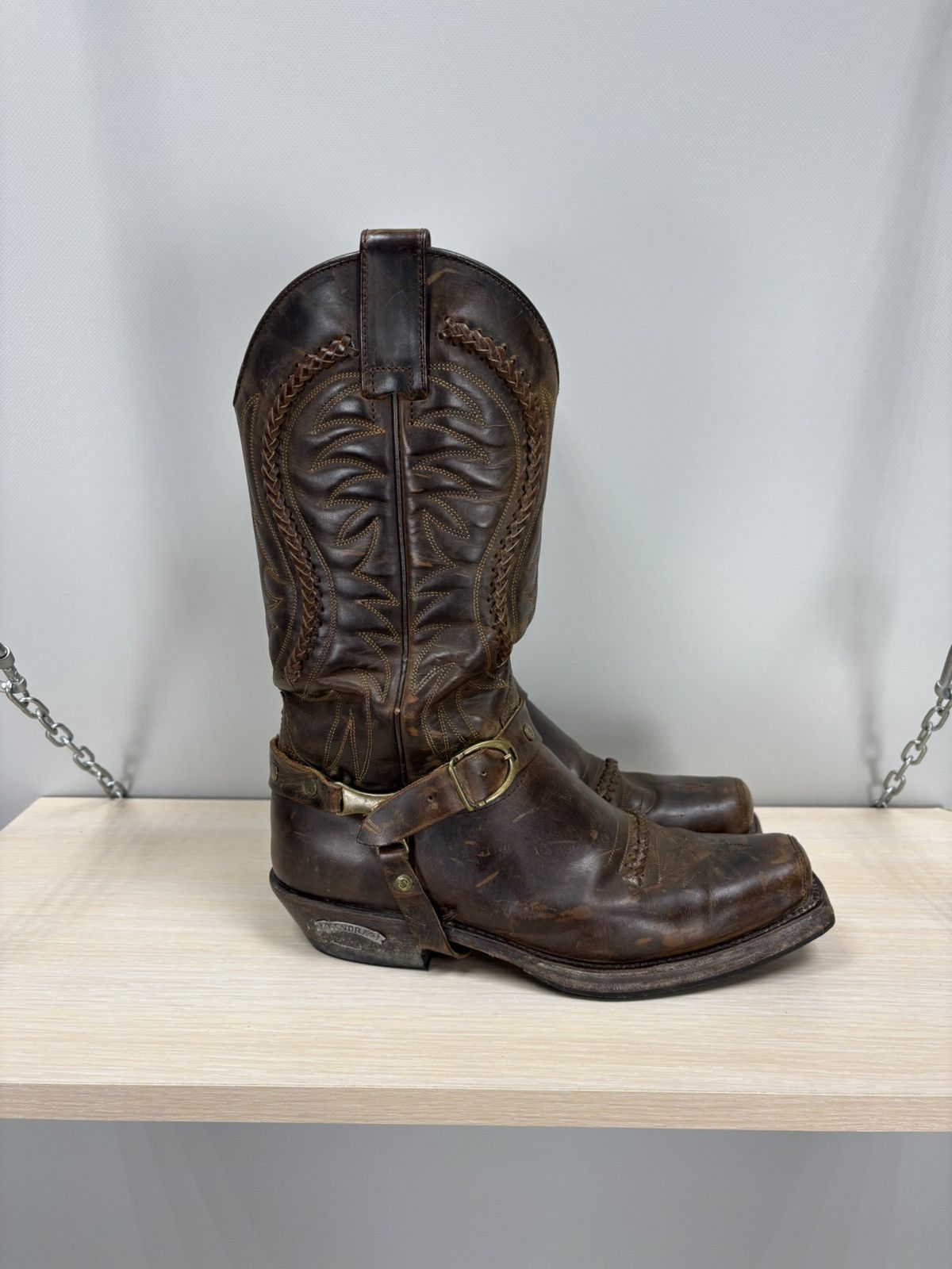 Sendra Womens western Sendra Boots Size 7 Color Brown Size US 7 / IT 37 - 4 Thumbnail