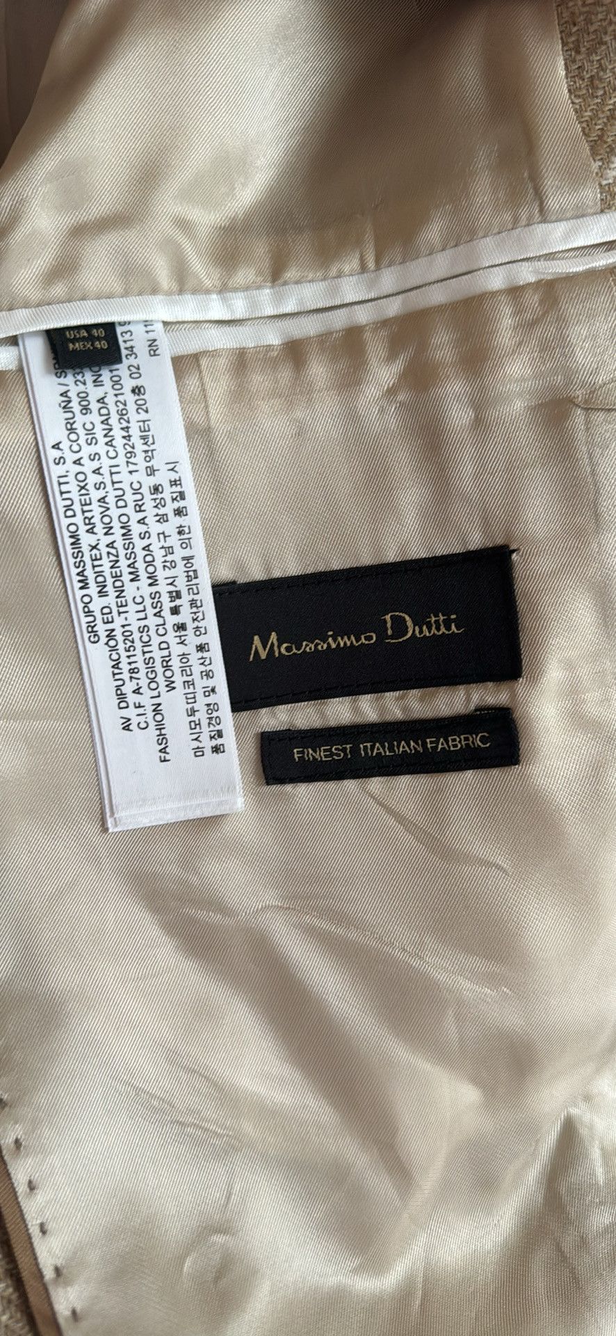 Massimo Dutti Massimo Dutti Blazer Size 40L - 5 Thumbnail