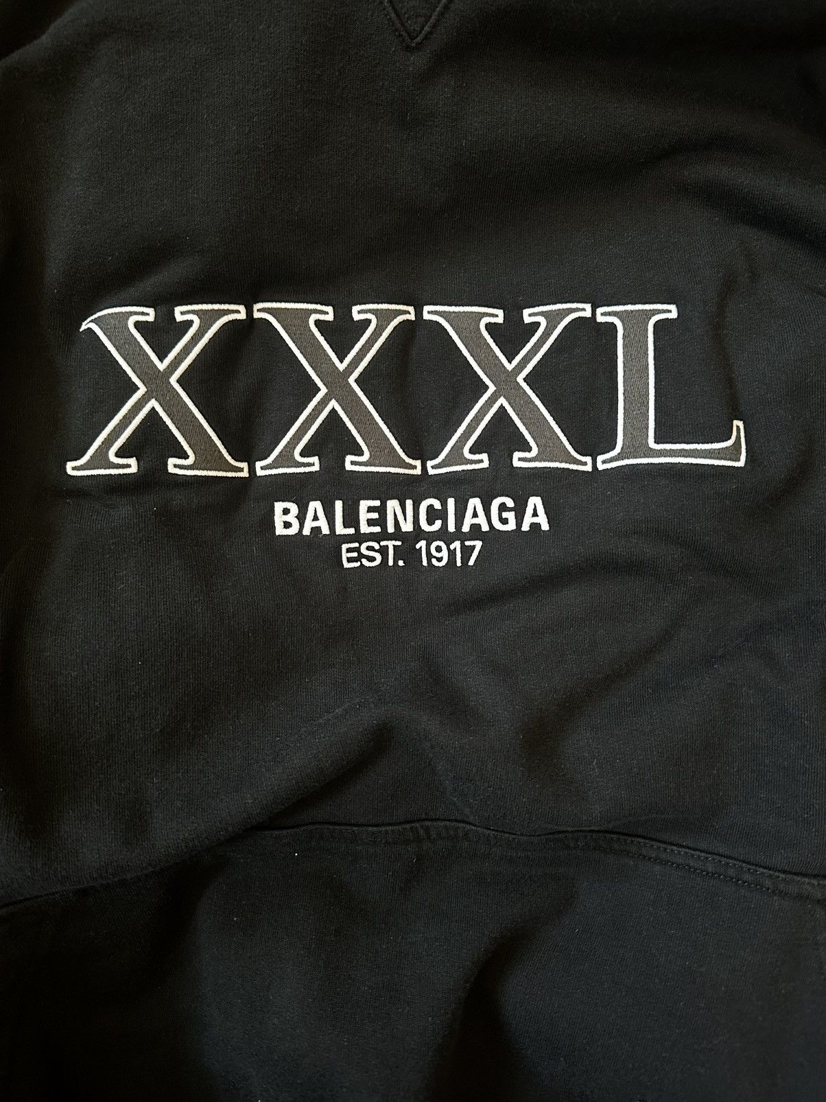 Balenciaga Balenciaga XXXL hybrid hoodie Size US XXL / EU 58 / 5 - 6 Thumbnail