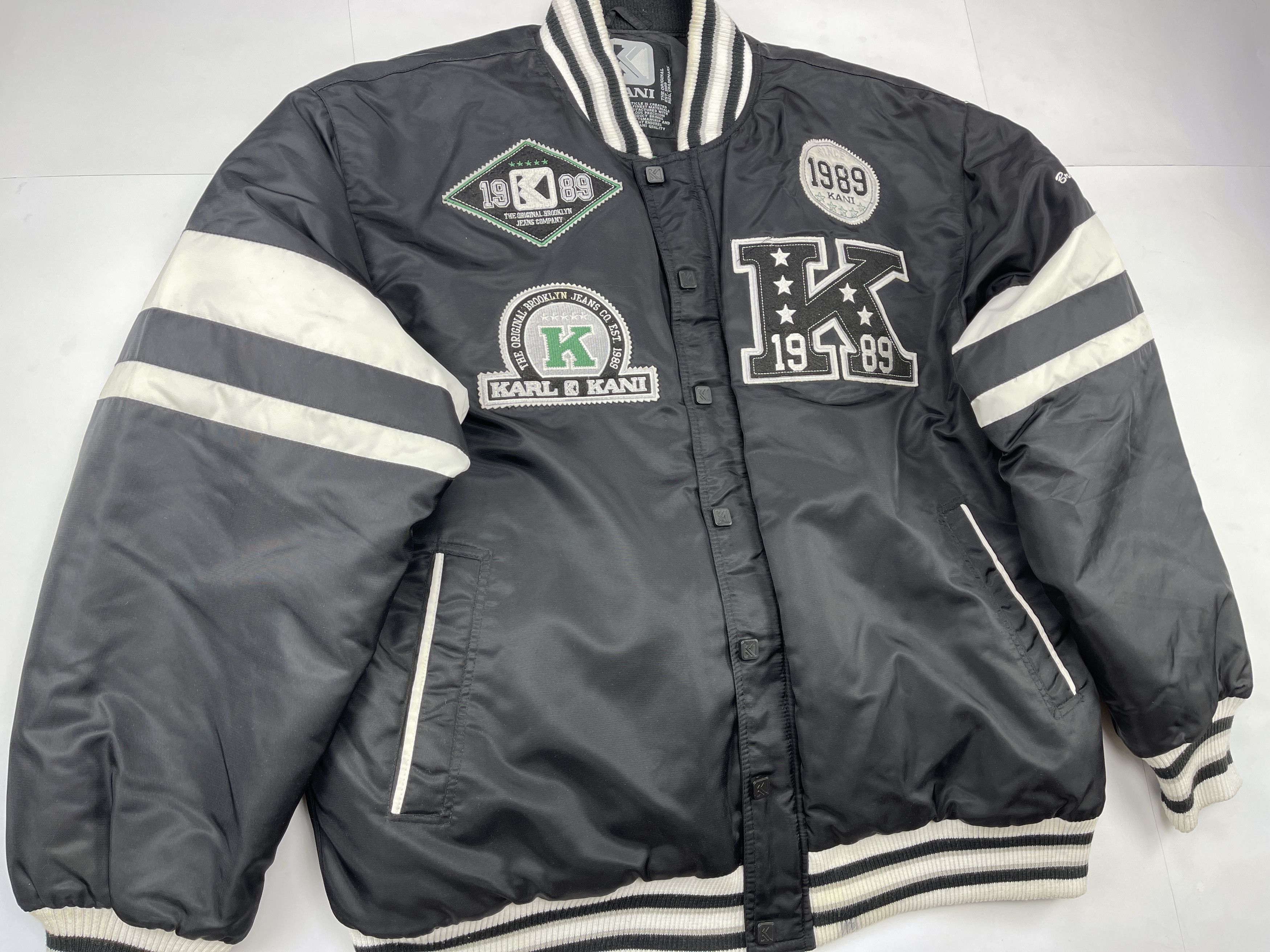 Karl Kani KARL KANI jacket, vintage bomber, 90s hip hop, 1990s size XL Size US XL / EU 56 / 4 - 5 Thumbnail