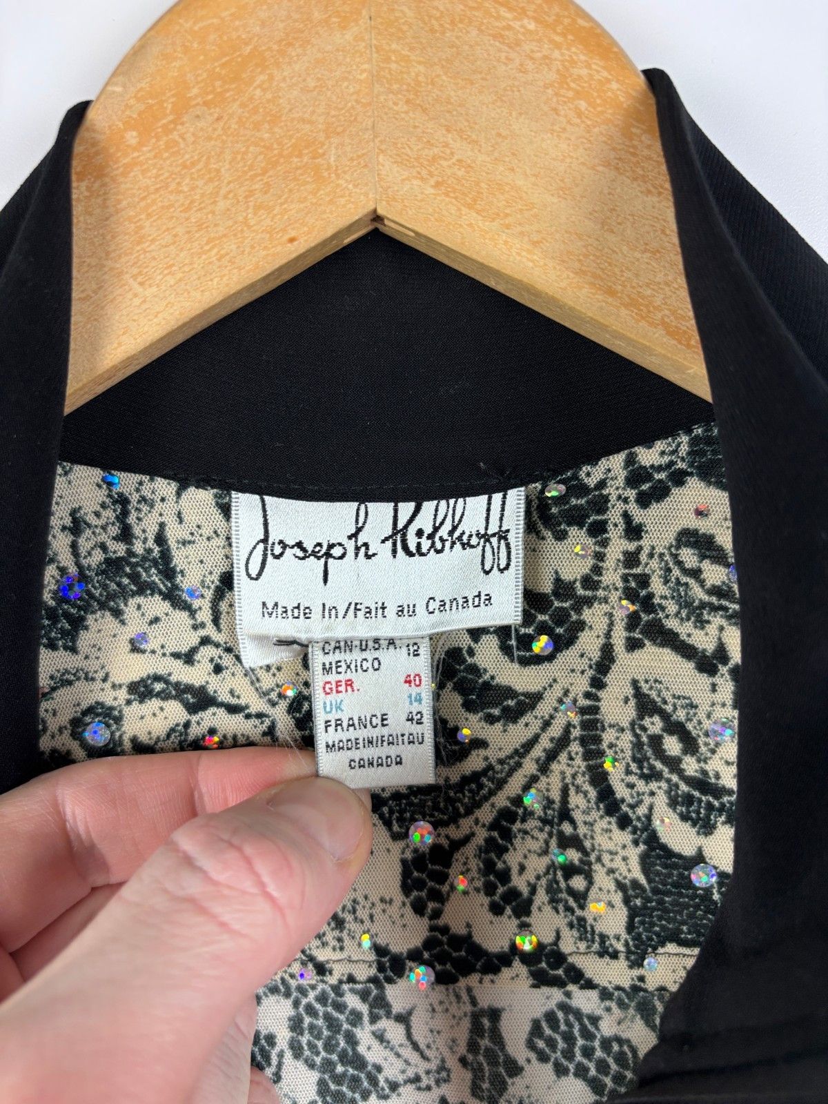 Joseph Ribkoff Joseph Ribkoff Animal Print Floral Zip Jacket US 12 Size XL / US 12-14 / IT 48-50 - 7 Thumbnail