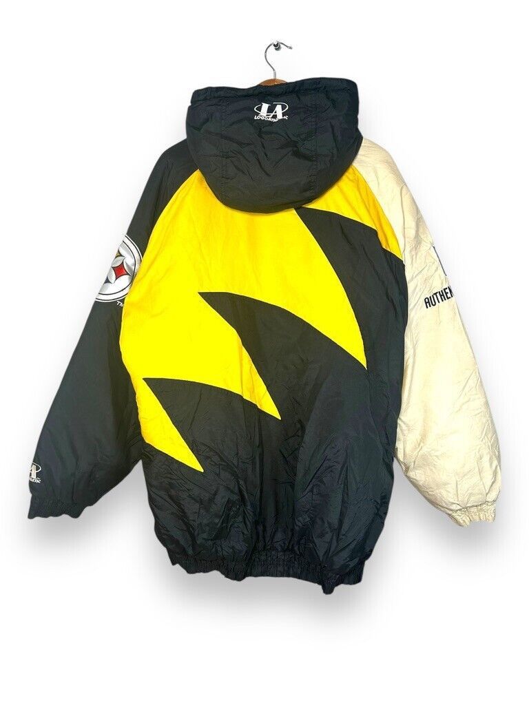 NFL Vintage 90s Pittsburgh Steelers NFL Shark tooth Insulated P Size US L / EU 52-54 / 3 - 2 Thumbnail