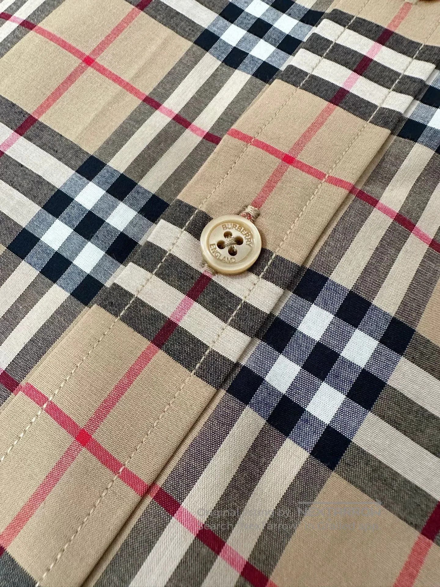Burberry BURBERRY Check Slim Fit Shirt. Size US XL / EU 56 / 4 - 3 Thumbnail
