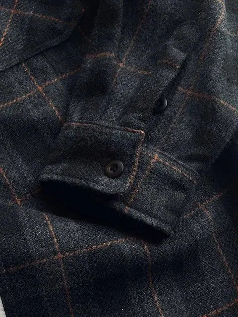 Japanese Brand × Vintage American Streetwear Loose Thick Plaid Shirt Size US XXL / EU 58 / 5 - 4 Thumbnail