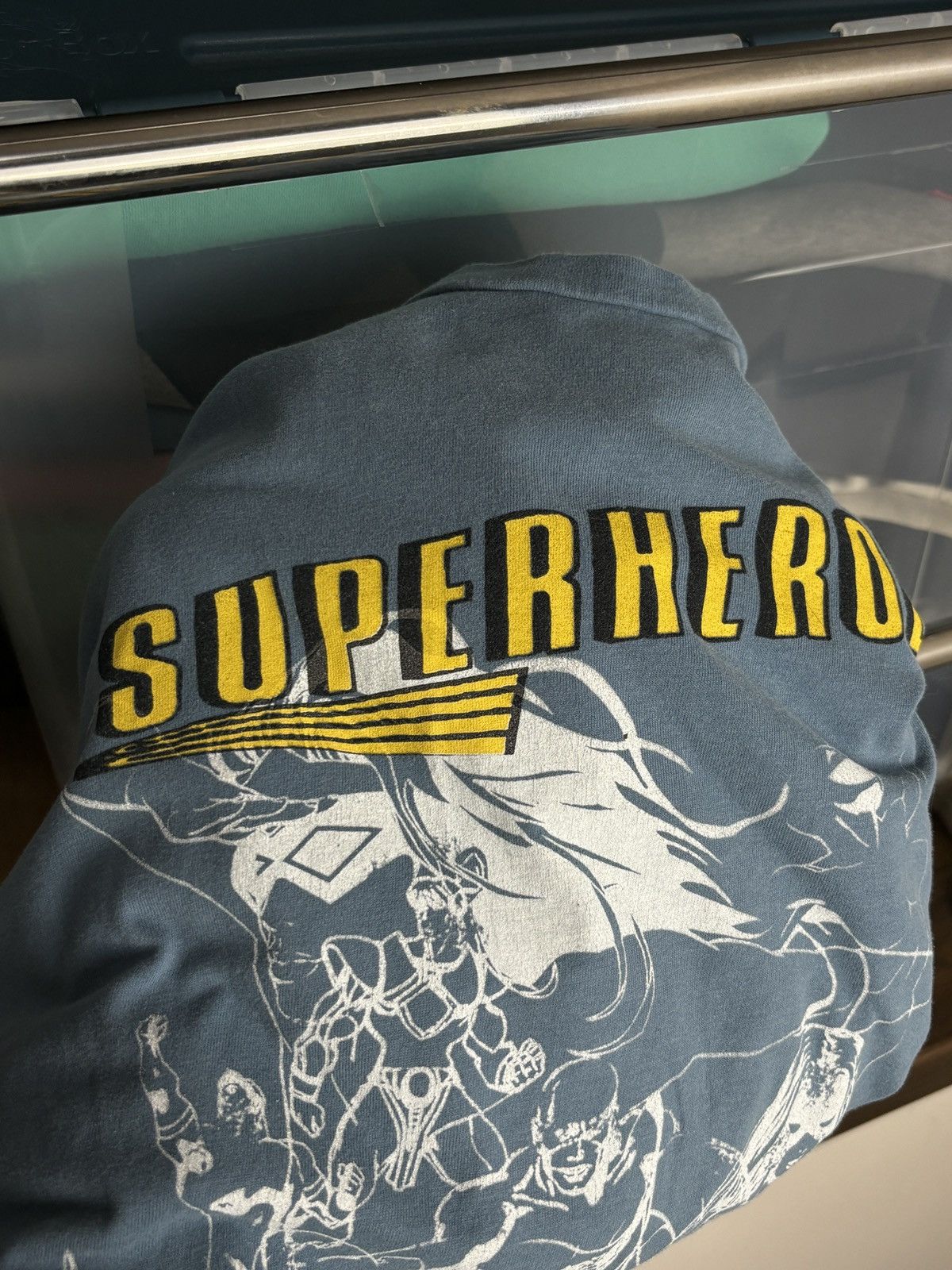 Pierre Balmain Pierre Balmain Superheroes Graphic T-Shirt Size US XXL / EU 58 / 5 - 5 Thumbnail