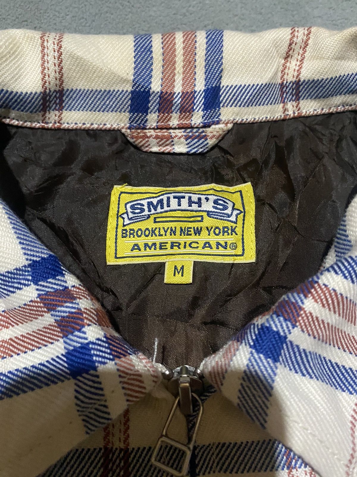 Smith's American Vintage Smith’s American Plaid Jacket Flannel Lined Zip Up Size US M / EU 48-50 / 2 - 3 Thumbnail