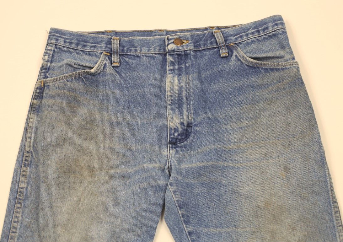 Vintage Vintage 70s 80s Streetwear Straight Leg Denim Jeans USA Size US 34 / EU 50 - 2 Thumbnail