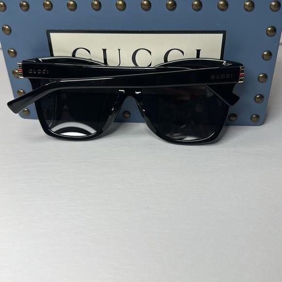 Gucci GUCCI Grey Gradient Butterfly Ladies Sunglasses GG0459S 001 Size ONE SIZE - 2 Thumbnail
