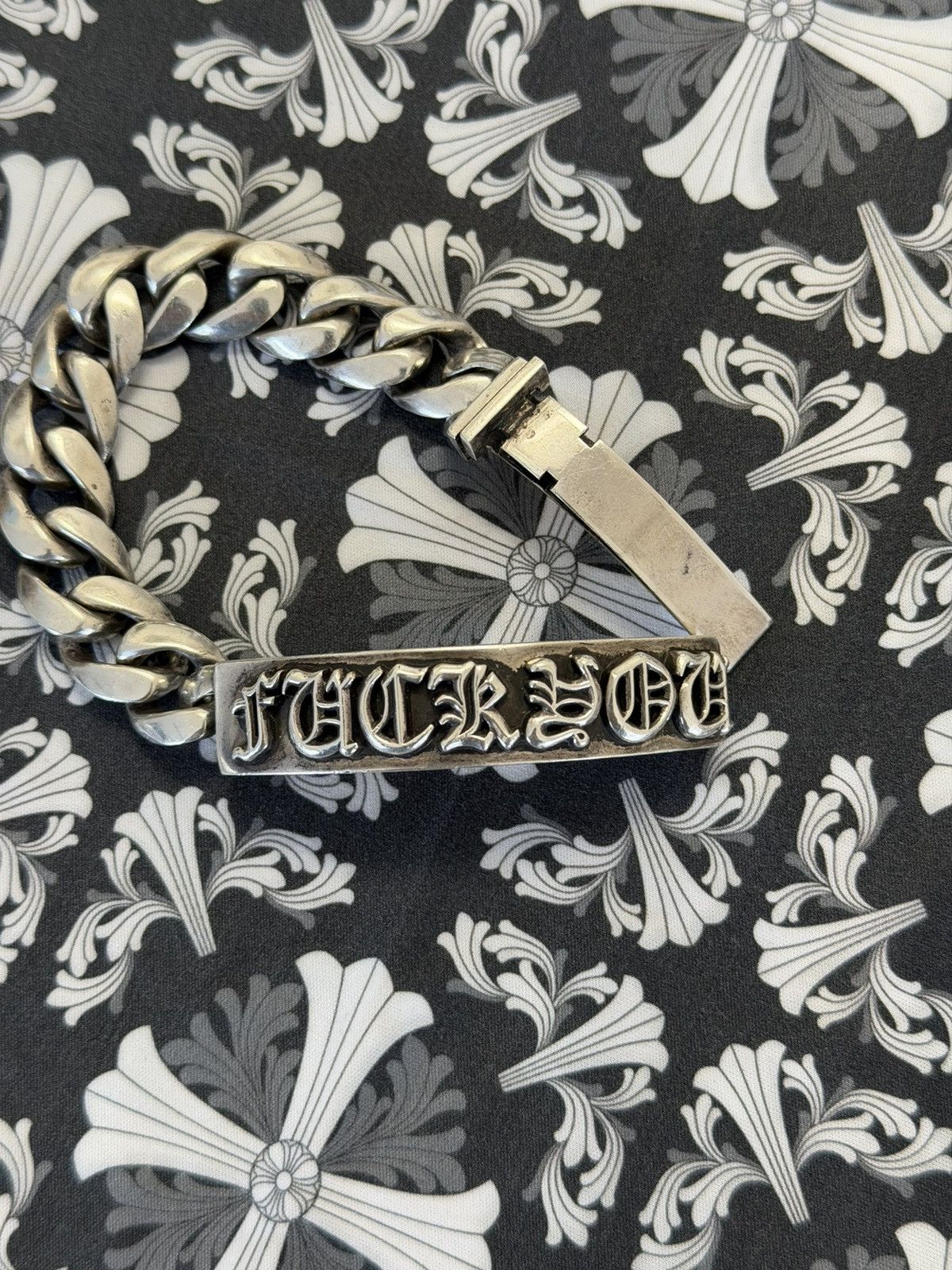 Chrome Hearts Chrome Hearts ‘Fuck You’ Bracelet Size ONE SIZE - 2 Thumbnail