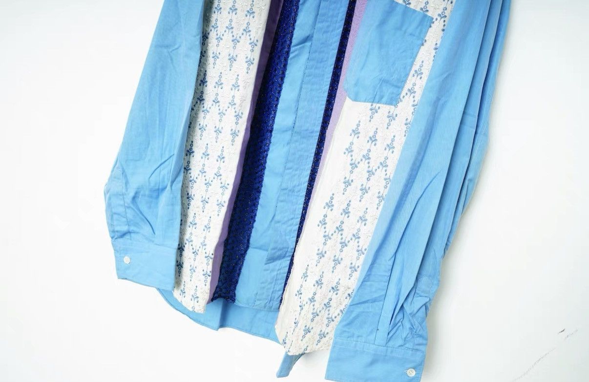 Comme des Garcons Comme des Garçons CDG Embroidered Panel Oversized Shirt Size US M / EU 48-50 / 2 - 4 Thumbnail