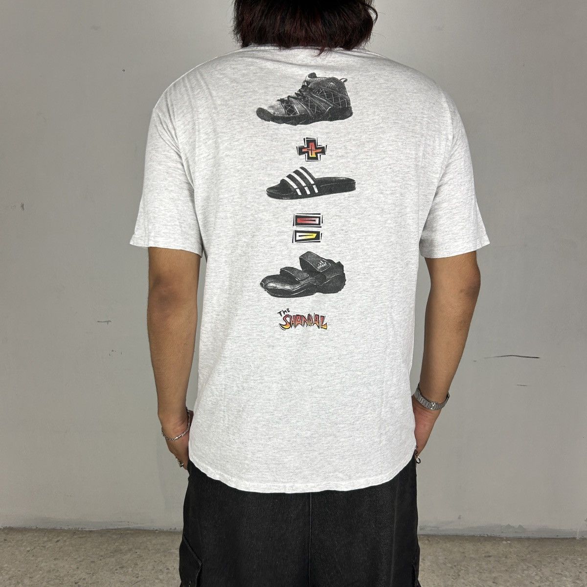 1990s Adidas Sandal Tee
