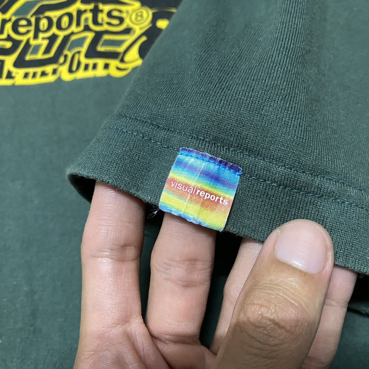 Japanese Brand × Visual VINTAGE VISUAL REPORTS GRAFFITI ART T SHIRT Size US XL / EU 56 / 4 - 9 Thumbnail