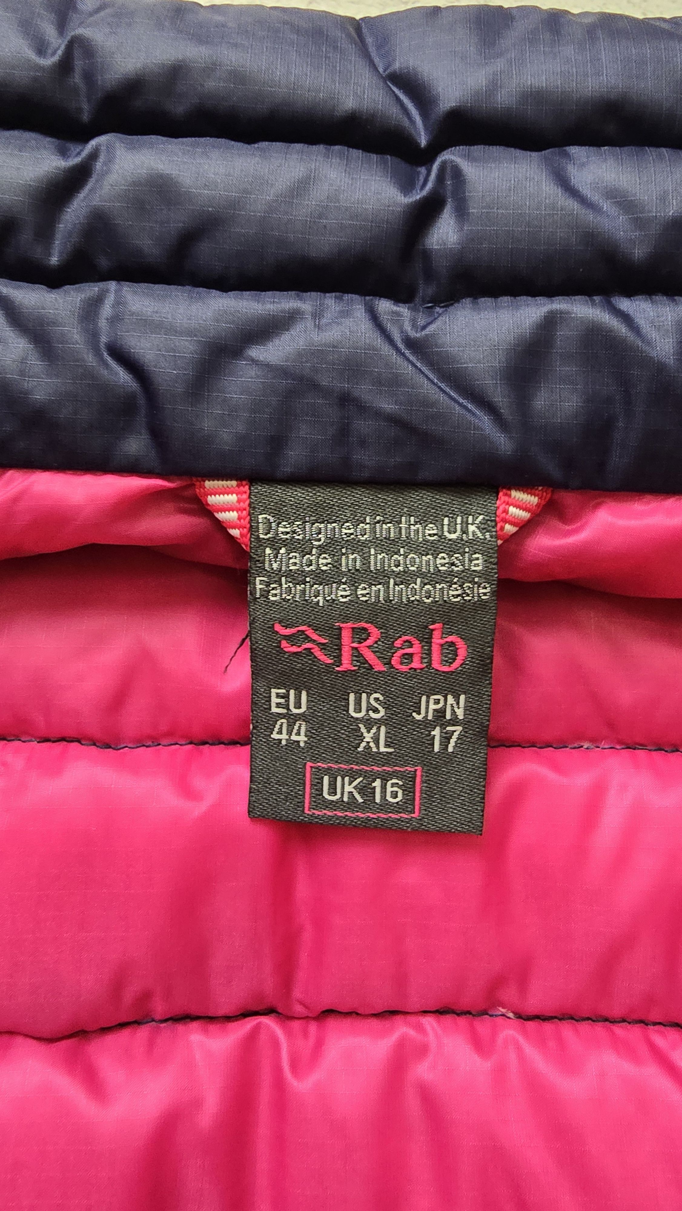 Rab RAB Pertex Microlight Feather Down Vest Gilet Packable Size XL / US 12-14 / IT 48-50 - 14 Thumbnail