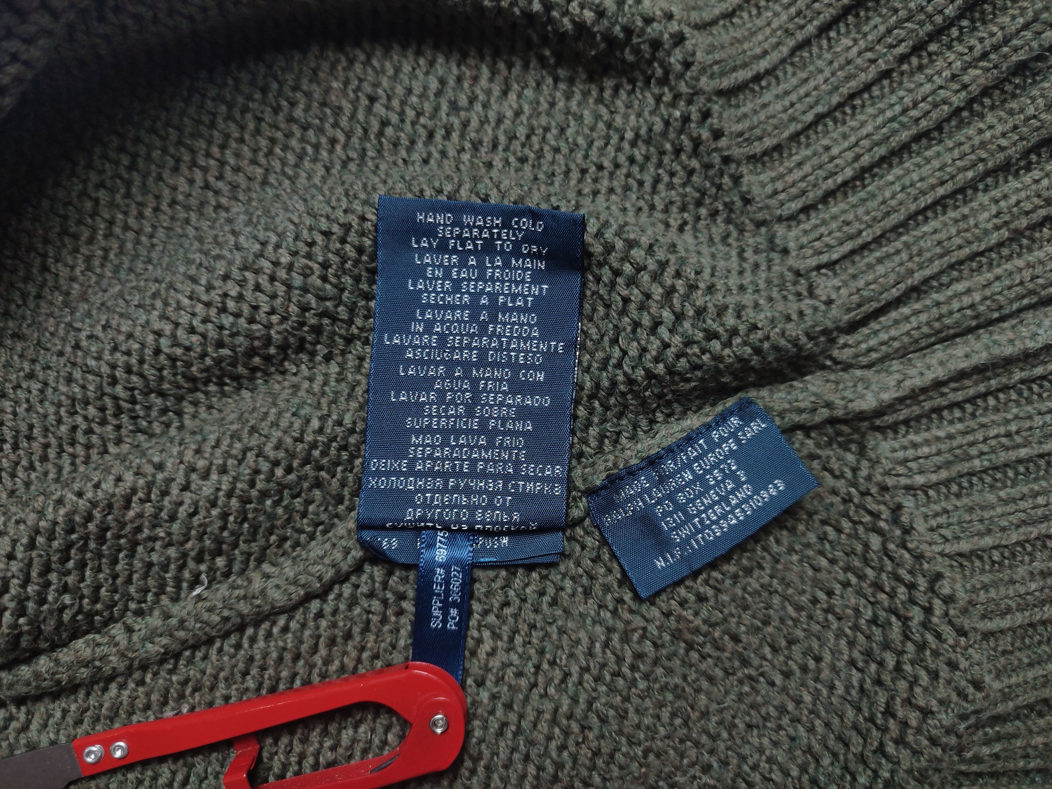 Polo Ralph Lauren Polo Ralph Knit Army Green Sweater Size US L / EU 52-54 / 3 - 5 Thumbnail