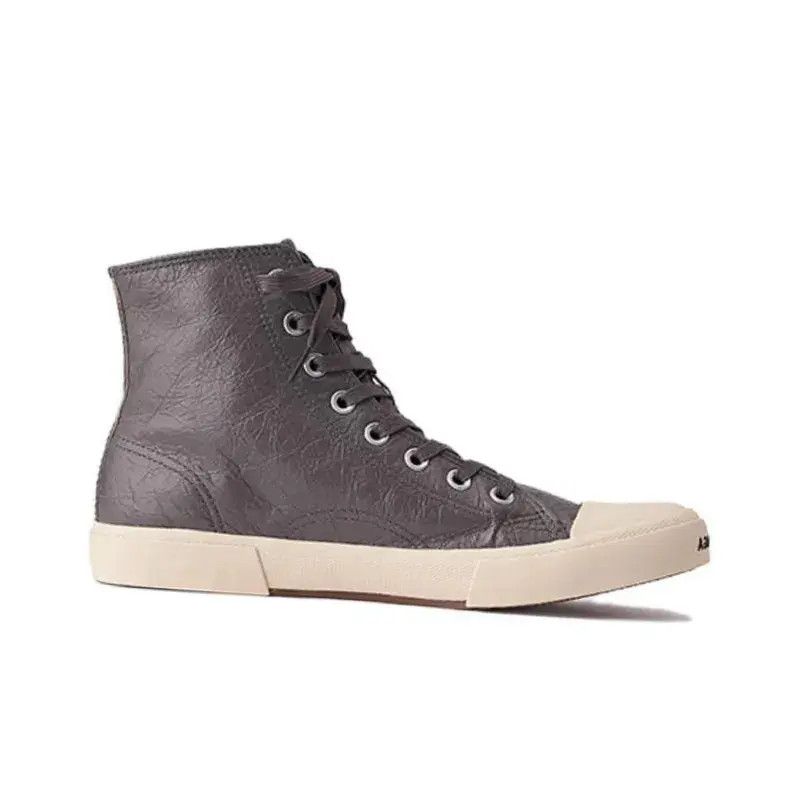 Balenciaga o1bcso1str1224 Paris Arena High Top Sneakers in Chocolate Size US 11 / EU 44 - 1 Thumbnail