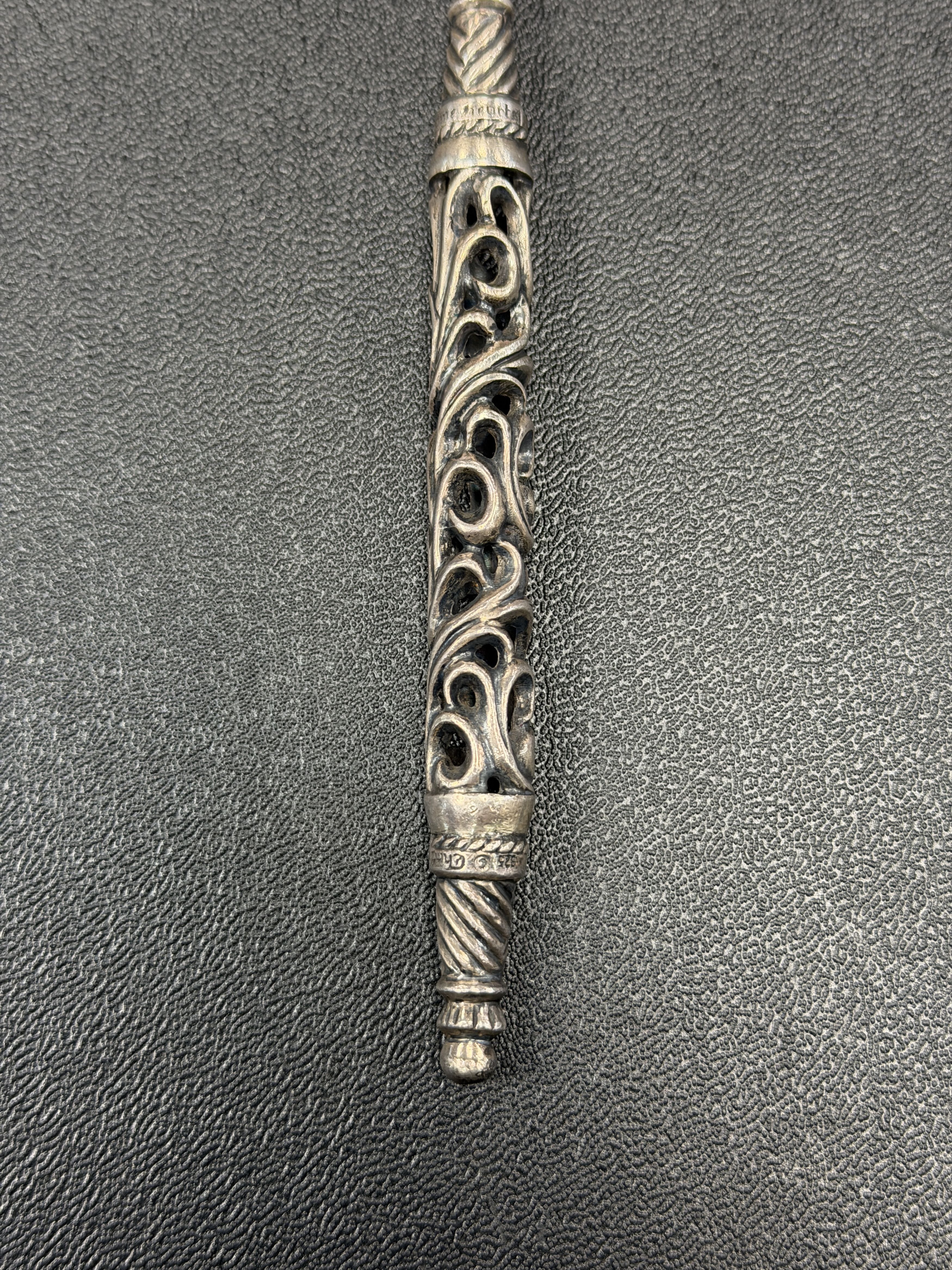 Chrome Hearts Chrome Hearts Silver Roller Link and Dagger Keychain Size ONE SIZE - 3 Thumbnail