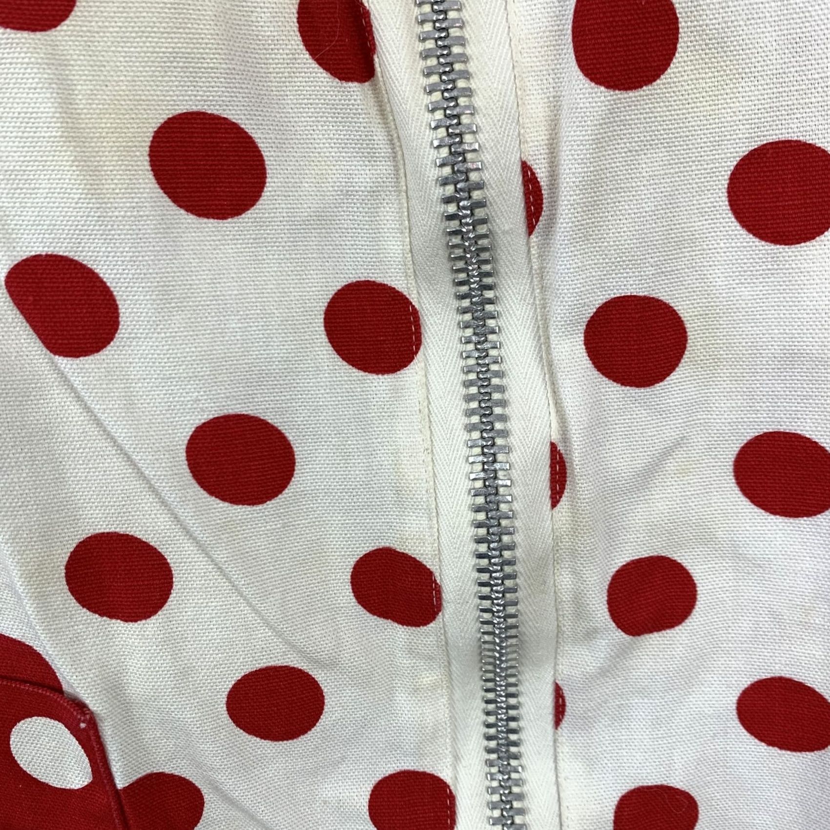 Vintage VINTAGE Ship'n Shore Shift Dress 60s 70s Polka Dot Sleeveless Zipper Front 14 Womens Size XL / US 12-14 / IT 48-50 - 3 Thumbnail