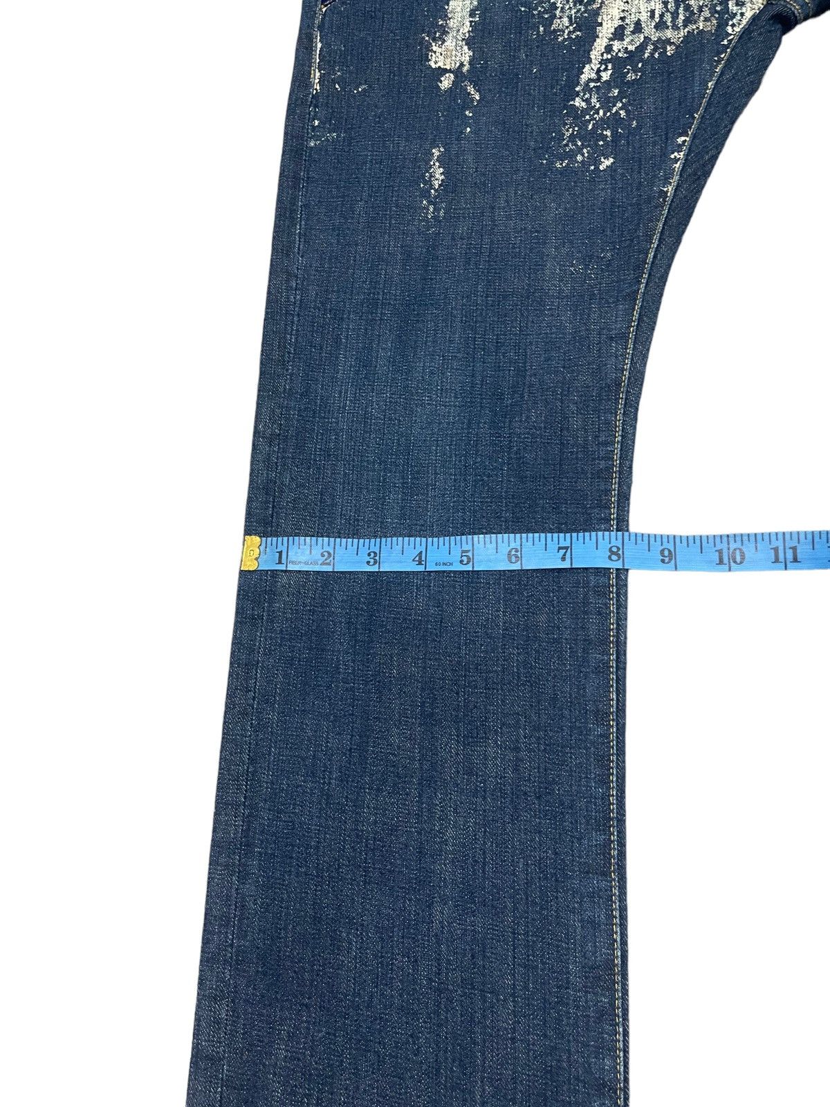 Japanese Brand × Vintage Vintage Gemstone Style Sukajan Koi Fish Denim Jeans Size US 32 / EU 48 - 21 Thumbnail